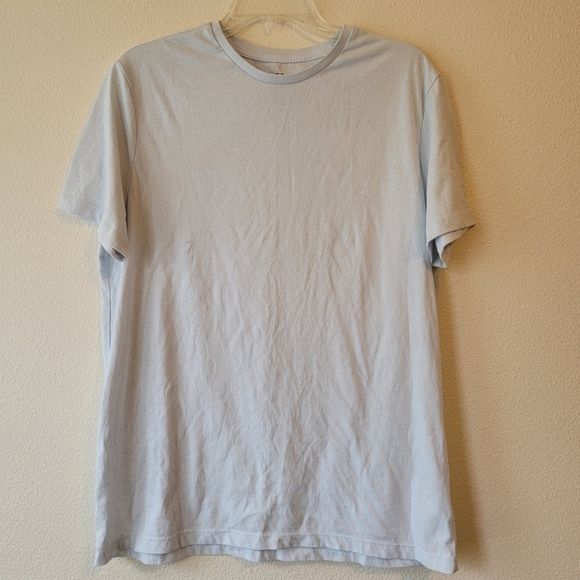 Goodfellow T Shirt Bundle Tee Standard Fit Black Heather Grey Light Blue Cotton - Picture 11 of 11